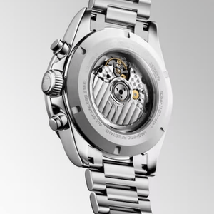 Reloj Cronógrafo Automático para Hombre, Bisel con Tacómetro, Brazalete de Acero Inoxidable, Cristal de Zafiro, Reloj Deportivo Longinesing - Product Image 5