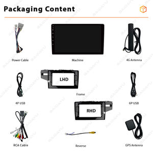 2014 עבור לוח המחוונים מתאים להונדה עם מסך מגע סטריאו 10.1 אינץ 'חיבור סטריאו עם מסך מגע עם מיקרופון מובנה - Product Image 6