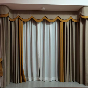 Polyester Woven Corduroy Velvet Curtain <b>Fabric</b> Machine Washable Sun-Protective Medium <b>Weight</b> Custom Home - Product Image 4