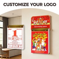 Calendrier mural détachable 365 jours, impression personnalisée 2027, calendrier traditionnel lunaire chinois et vietnamien à feuillets détachables
