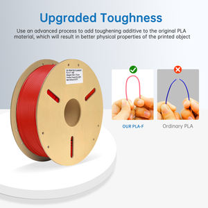 Filamento PLA Rojo al por Mayor, 330 m de Longitud, 1 kg, Color Rojo, OEM ODM, Filamento de Impresión 3D, 1.75 mm, PLA+, Filamento para Impresora 3D - Product Image 3