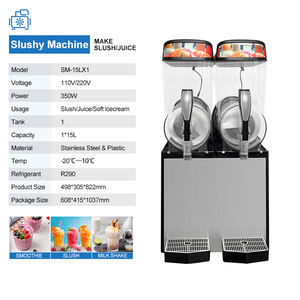 Nouvelle machine à smoothies et granités professionnelle <span class=keywords><strong>Feter</strong></span>, écran tactile, haute performance 110V/220V, garantie 1 <span class=keywords><strong>an</strong></span>, réservoirs simples/doubles/triples - Product Image 6