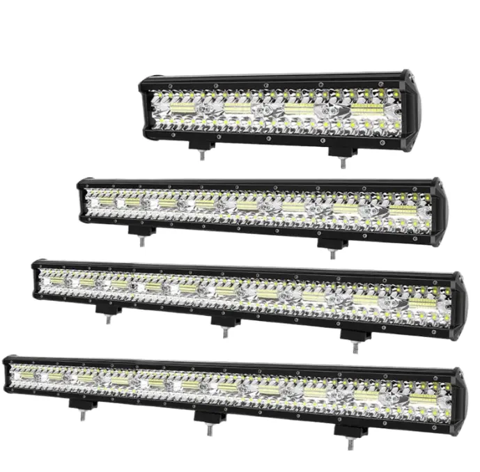 4-20 pollici Off Road LED Bar 12V 24V Combo LED Light Bar/luce di lavoro per auto Jeep Truck Suv 4x4 Atv LED Lightbar faro