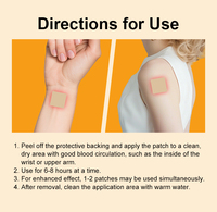 Patch d'Ashwagandha à Marque Blanche, Fabrication OEM ODM, Patch Booster Transdermique Naturel Anti-Stress, Personnalisé, Vente en Gros