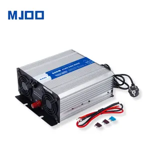 Power Inverter 110V/220V 600W Portable Solar Inverter With Charger Pure Sine Wave Off Grid Inverter Support OEM ODM