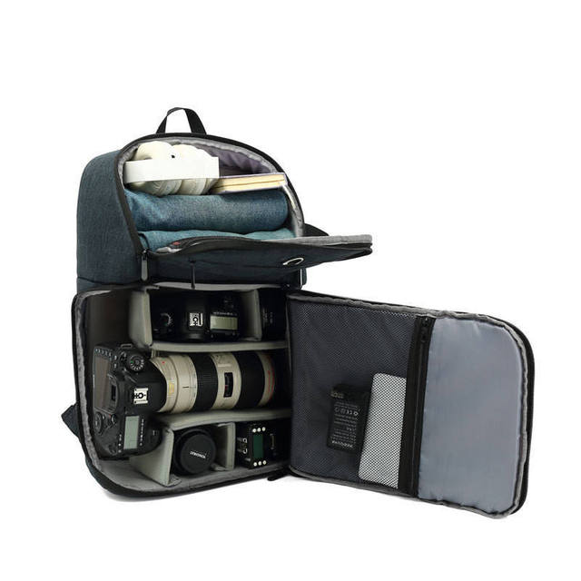 Hot Selling SLR Camera Bag Photography Backpack Large Capacity Multi-functional Waterproof Camera Bag