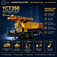 Plataforma de Perforación de Pozos de Agua Montada en Camión YCT350 de 350m en Venta desde China