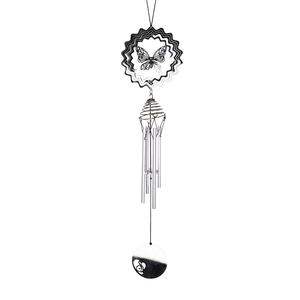 บิ๊กแขวนระฆังผีเสื้อหัตถกรรมโลหะลมปั่นชิ้นส่วน - Product Image 1