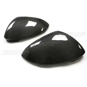 Coques de rétroviseurs latéraux de remplacement en fibre de carbone véritable pour Volkswagen VW Golf 8 MK8 R-Line GTI 2020-IN - Product Image 2