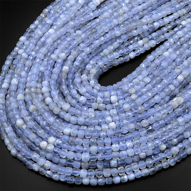 Agate dentelle bleue