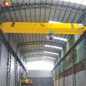 Danger Single Girder ledakan bukti Overhead Crane produsen 5 ton electric hoist Crane harga