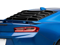 MP Concepts Noir Mat Fenêtre Arrière Persiennes Pièces Auto pour Camaro 2016-2024