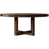 RH Amerikanisches Künstlerisches Design Antiker Massivholz-Esstisch 8-Sitzer Konferenz-Esstisch für Kleine Wohnungen Wohnmöbel