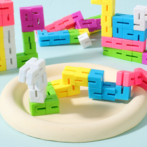 Alien Variant Rubik's Cube 3D <b>Building</b> <b>Blocks</b> Multi-functional Brain-boosting Puzzle Toy For Kids Age 5 7 Years Unisex - Product Image 4
