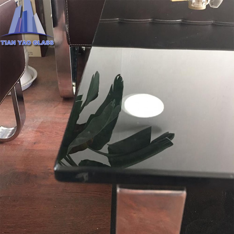 Tinted Tempered Glass Wholesale Cheap Price 6mm 8mm 10mm Black Float Glass Tempered