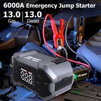Démarreur de voiture 36000mAh, courant de crête 6000A, charge rapide Type-C QC, garantie 18 mois