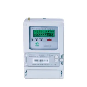 Medidor de eletricidade prepagado, boa qualidade, fabricantes, medidor inteligente de eletricidade de 3 fases, 4g/wifi, medidor programável com 4g/rs485