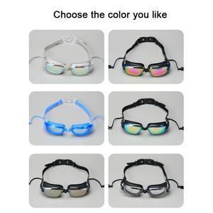 Gafas de Natación de Silicona Antivaho con Puente Nasal Reemplazable para Adultos con Auriculares, Gafas de Buceo Panorámicas - Product Image 6