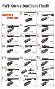 ที่ปัดน้ำฝนอเนกประ<span class=keywords><strong>ส</strong></span>งค์สำหรับ CLK Global ที่ปัดน้ำฝนอเนกประ<span class=keywords><strong>ส</strong></span>งค์ HW11โลโก้ที่กำหนดเอง - Product Image 5