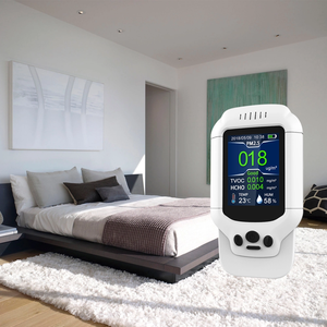 Monitor Portátil de Qualidade do Ar Interno PM2.5 PM1.0/PM10 HCHO/TVOC/Poeira <span class=keywords><strong>Detector</strong></span> de Gás Analisadores de Gás Categoria - Product Image 5