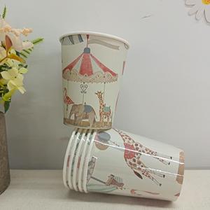 DAMAI - Juego de Vajilla Desechable de Papel para Fiestas Infantiles, Decoración para Fiestas de Cumpleaños, con Diseño de Animales - Product Image 4