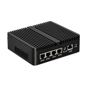12GEN N100 Industrial Mini PC J4125 4 LAN 2.5G LAN 2 DDR4 Firewall Fanless 4 <b>Ethernet</b> Ports Mini Computer SSD Hard New UK <b>Plug</b> - Product Image 3