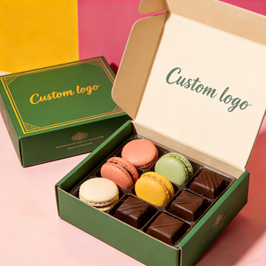 Boîte à biscuits au beurre sur le thème d'Halloween, design personnalisé, compartiments divisés, fenêtre <span class=keywords><strong>de</strong></span> présentation, emballage <span class=keywords><strong>de</strong></span> boulangerie résistant aux miettes - Product Image 2