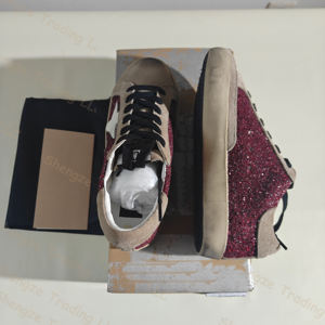 Zapatillas de invierno GGBD de cuero genuino de alta calidad con cordones, antideslizantes, cómodas, estilo skate, color dorado desgastado para caminar - Product Image 5