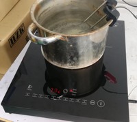 Cuisinière à induction intelligente cuisinière électrique à un brûleur table de cuisson