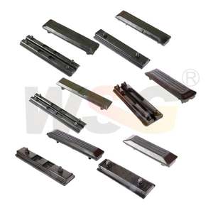 แผ่นยางรองตีนตะขาบรถขุดแบบหนีบ ขนาด 300 มม. 400 มม. 450 มม. 500 มม. 600 มม. แบบยึดด้วยสลักเกลียว - Product Image 5