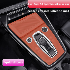 Alfombrilla de Silicona para Panel de Control Central de Coche para <span class=keywords><strong>Audi</strong></span> A3 S3 8Y 2021 <span class=keywords><strong>2022</strong></span> 2023 2024 2025, Antiarañazos, Antidesgaste, Accesorios para Automóviles - Product Image 1