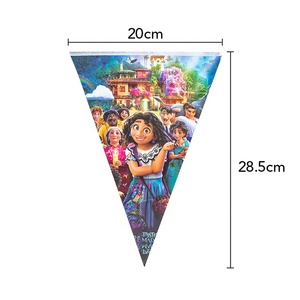 Fournitures de fête dessin animé <span class=keywords><strong>Encanto</strong></span>, ensemble de vaisselle de fête, joyeux anniversaire, décor à thème, ballons, fournitures de fête, Offre Spéciale - Product Image 6