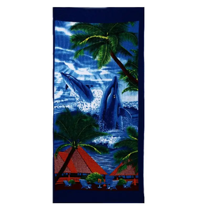 80cm * 130cm Coupe d'Europe Sports Football Équipe Imprimé <span class=keywords><strong>Serviette</strong></span> de Plage <span class=keywords><strong>Serviette</strong></span> de <span class=keywords><strong>Bain</strong></span> pour Football Football Club Fans - Product Image 4