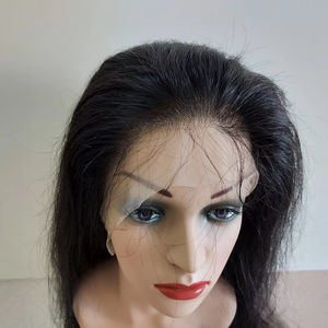 Factory Price VC Hair Vietnamese Virgin Hair Closure Lace <b>Top</b> Jewish Wig Ash <b>Brown</b> with Highlight for <b>Woman</b> - Product Image 1