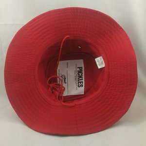 YZ Caps Personnalisé Brodé Marque Privée Plat Haut Large Bord Unisexe Parasol Seau Chapeau Casquette De Pêcheur Avec Corde - Product Image 6