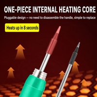 Fer à souder numérique portable USB, température réglable, 5V 8W, mini-fer à souder, ensemble de stylos à souder, outil de réparation électronique DIY