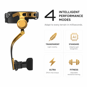Esoscheletro Elettrico AI per Camminata Assistita, Robot per Arrampicata, Ausilio per l'Allenamento della Forza del Ginocchio, Ausilio per la Deambulazione per Adulti - Product Image 5