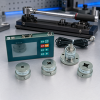 Medidor de Torque de Alta Precisión Shuoyi 0.5% SY-NL-100, Sensor Intercambiable, Pantalla Táctil y RS232