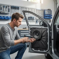 Feutre non tissé auto-adhésif blanc à haute absorption acoustique avec support antidérapant, marque Csdongli, épaisseur 5-15 mm, ensemble complet pour toiture