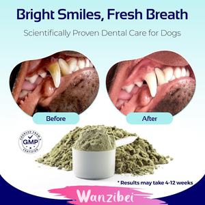 OEM/ODM Pet cura orale bio cane denti più luminoso sbiancamento dentale pulizia in polvere per cani previene tartaro dentale Pet integratore - Product Image 6