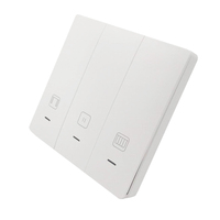 Interrupteur intelligent Tuya 2,4 GHz pour rideaux, compatible avec Alexa et Google Home, contrôle vocal et via application électrique