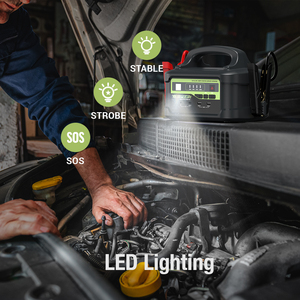 Bộ khởi động bình ắc quy ô tô Yesper P2 JumpBooster Heavy-Duty 12V/24V 5000A, bộ cấp nguồn khẩn cấp, sạc dự phòng - Product Image 6