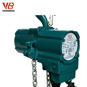 Palan à chaîne pneumatique pour le levage Treuil pneumatique Top Grade 1.5ton 20 Ton Fourni 40 3m Moteur électrique Grue de levage 4-6 5-38 m/min - Product Image 4