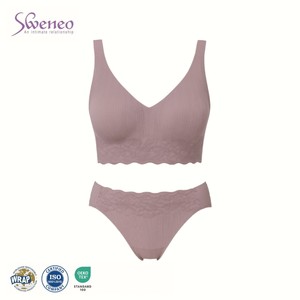 Soutien-gorge sans couture invisible personnalisé OEM, sans armatures, découpé au laser, lingerie ultra-fine et lisse, fabrication en usine - Product Image 1