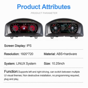 Navihua Linux <b>Car</b> <b>Digital</b> Instrument Cluster LCD Virtual Cockpit <b>Speedometer</b> <b>for</b> VW Tiguan 2010-2017 - Product Image 4