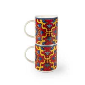 Tazza in Porcellana Excelsa Trinacria 30 Cl Multicolore, Tazza in Ceramica - Product Image 2