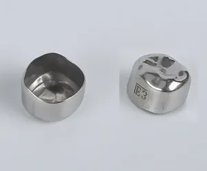 UM歯科矯正用ステンレス鋼小児用歯冠乳歯臼歯冠5個/箱 - Product Image 5