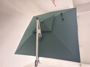Best Price Large Outdoor Commercial Aluminum Windproof Durable Folding Arm Retractable Patio Umbrella for Hotels Restaurants - Product Image 3
