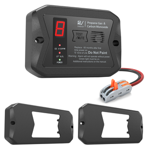 Détecteur de gaz propane pour camping-car Alarme de gaz propane GPL pour camping-car DC 12V Conçu pour les voyages en camping-car Affichage numérique - Product Image 1