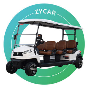 ZYCAR 2 4 6 Pasajero Eléctrico Caza Litio Carros de golf Buggy Club Car - Product Image 1